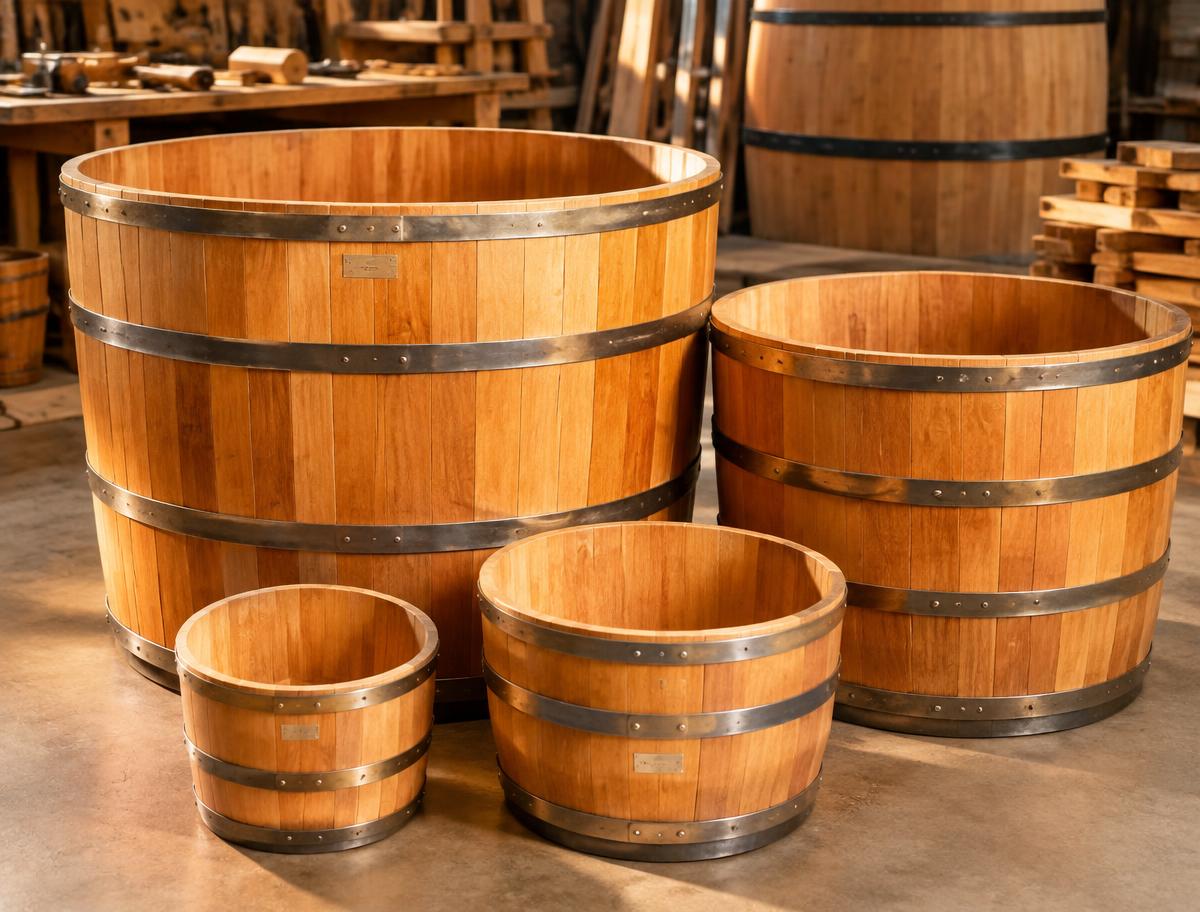 Wooden vats